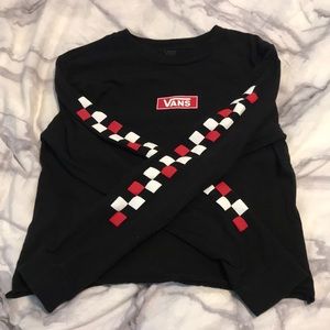 Vans semi crop top